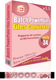 Batch PowerPoint File Converter screenshot